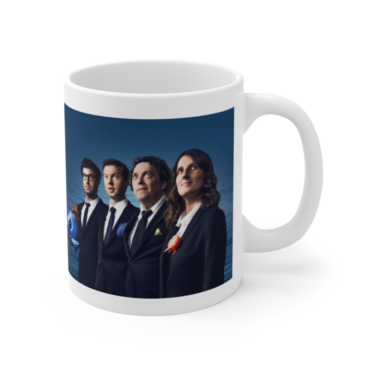 No Such Thing as a Fish White Mug