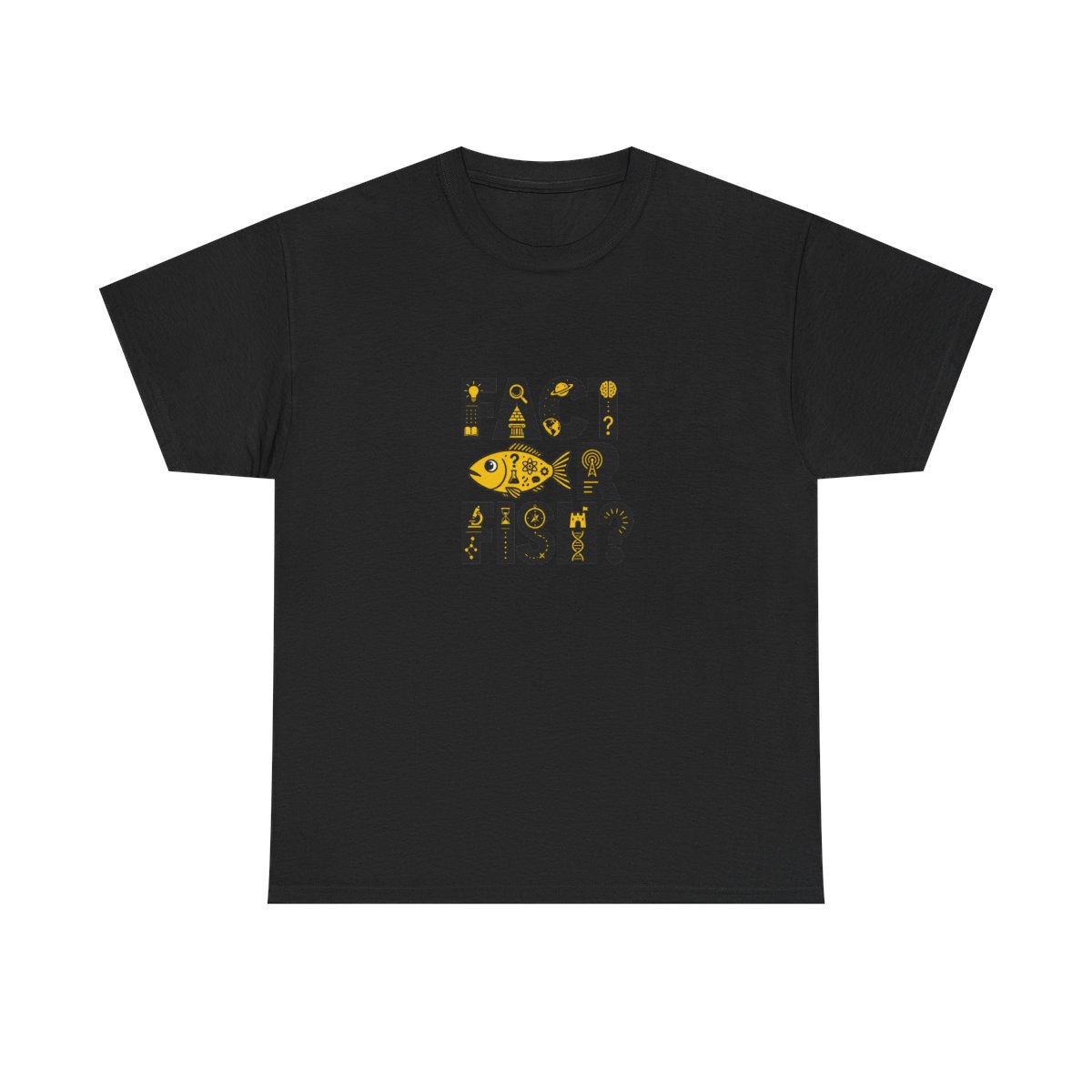 No Such Thing as a Fish "Fact or Fish?" Unisex Tee - No Such Thing as a Fish official T-Shirts merch