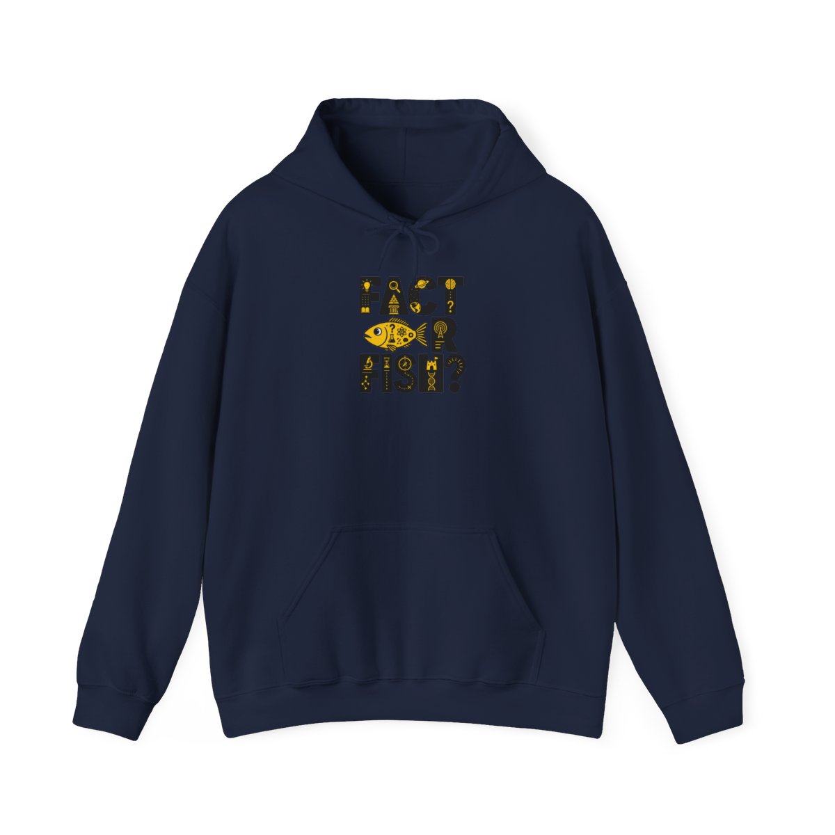 No Such Thing as a Fish "Fact or Fish?" Hoodie - alternate angle 3, merchandise
