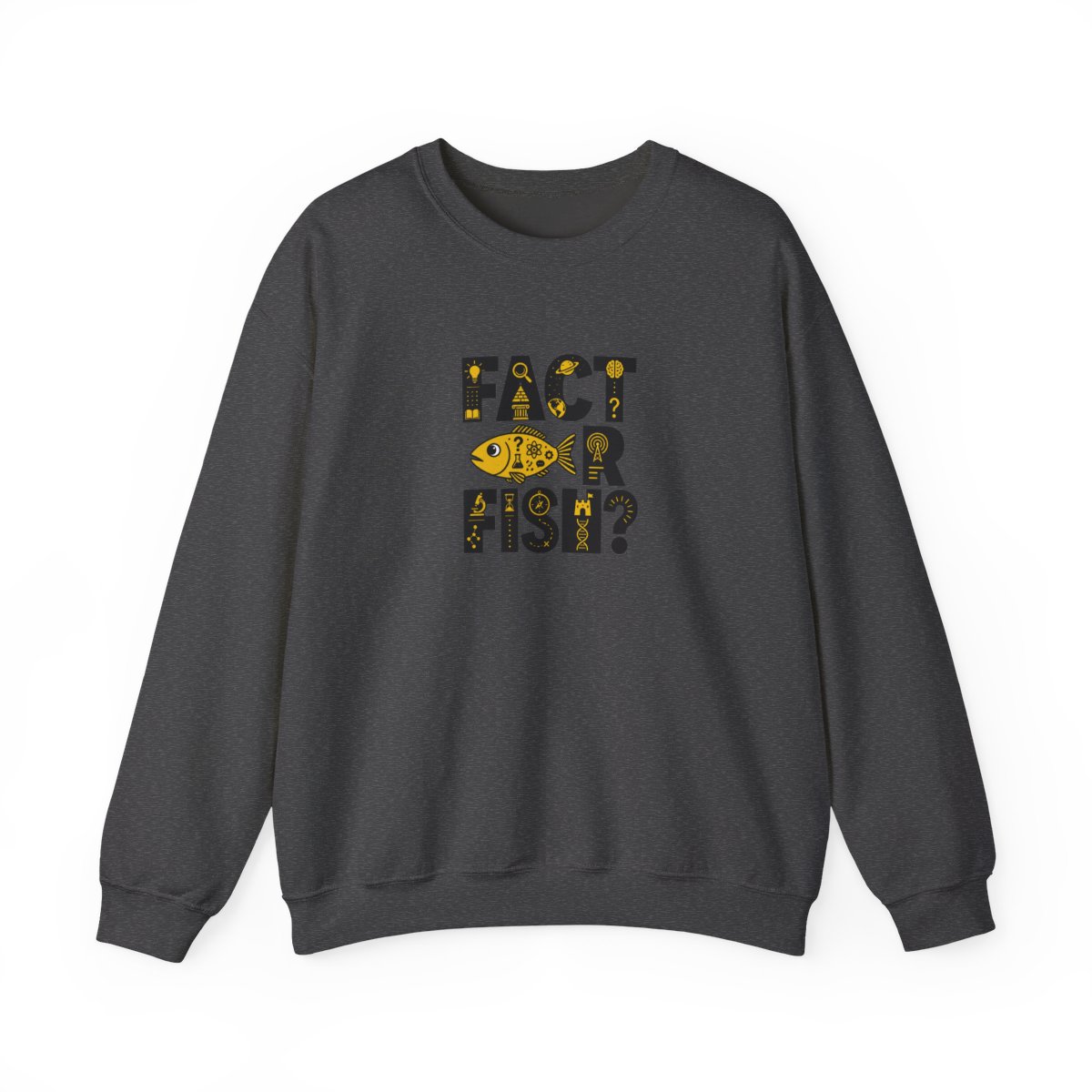 No Such Thing as a Fish "Fact or Fish?" Crewneck - alternate angle 4, merchandise